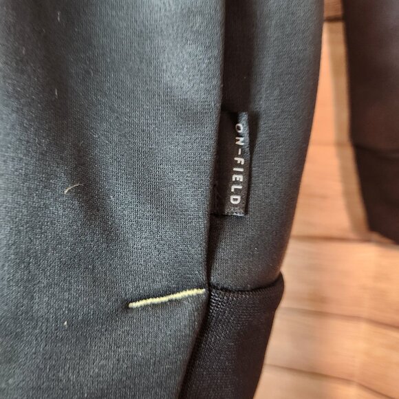 Nike Men's Size L NFL New Orleans Saints Dri Fit On-Field Hoodie Black Zip Up - Picture 7 of 16